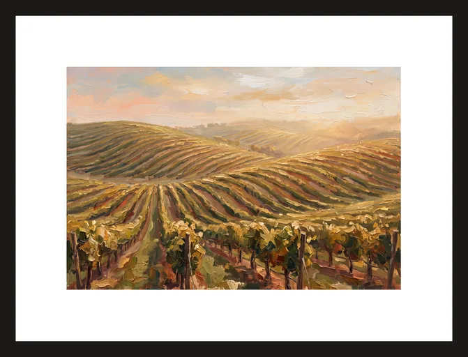 Golden vineyards