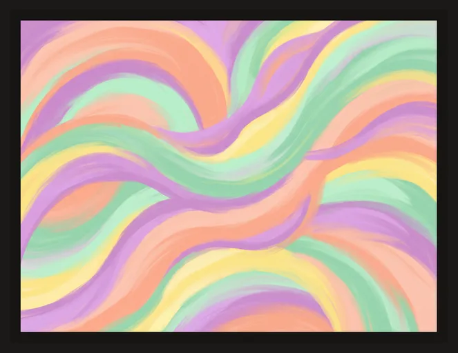 Pastel Waves