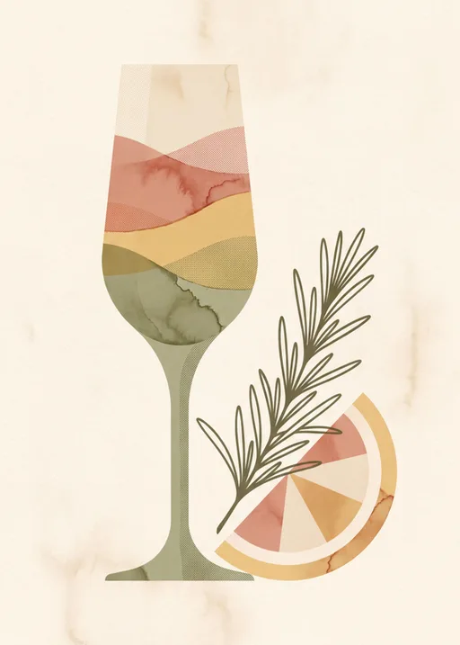 Aperitif z rozmarynem
