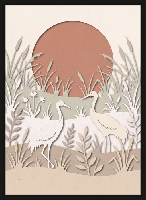 Cranes at Dawn