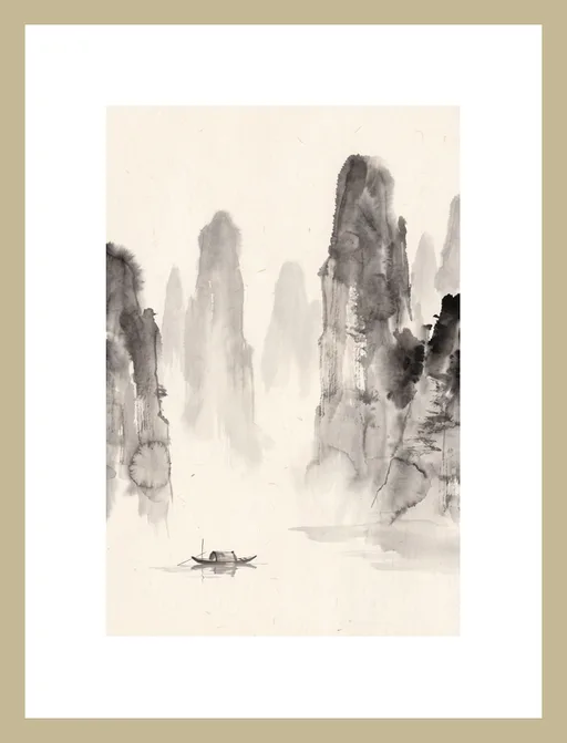 Montagnes brumeuses