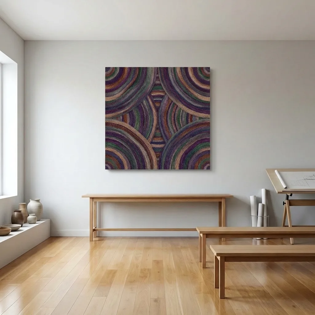Gewebte Kreise