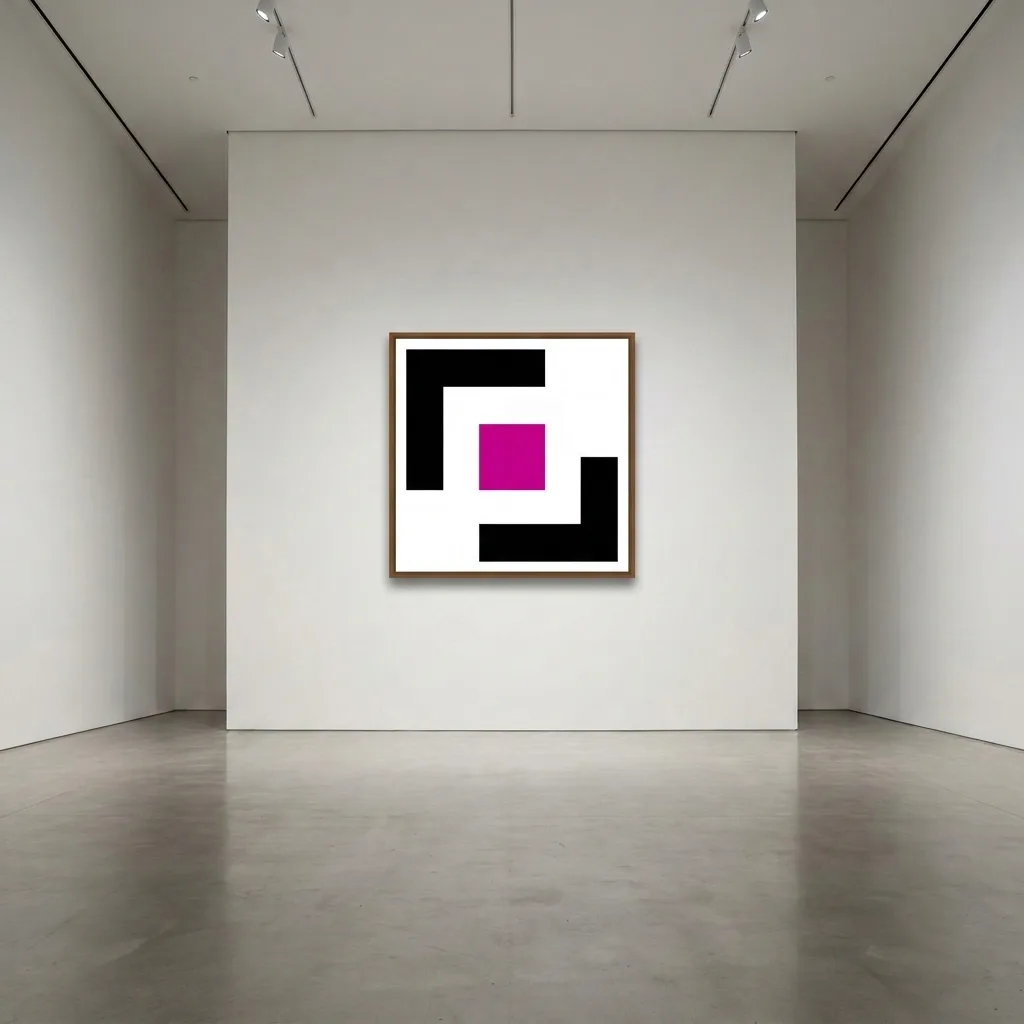 Zentrum der Farbe